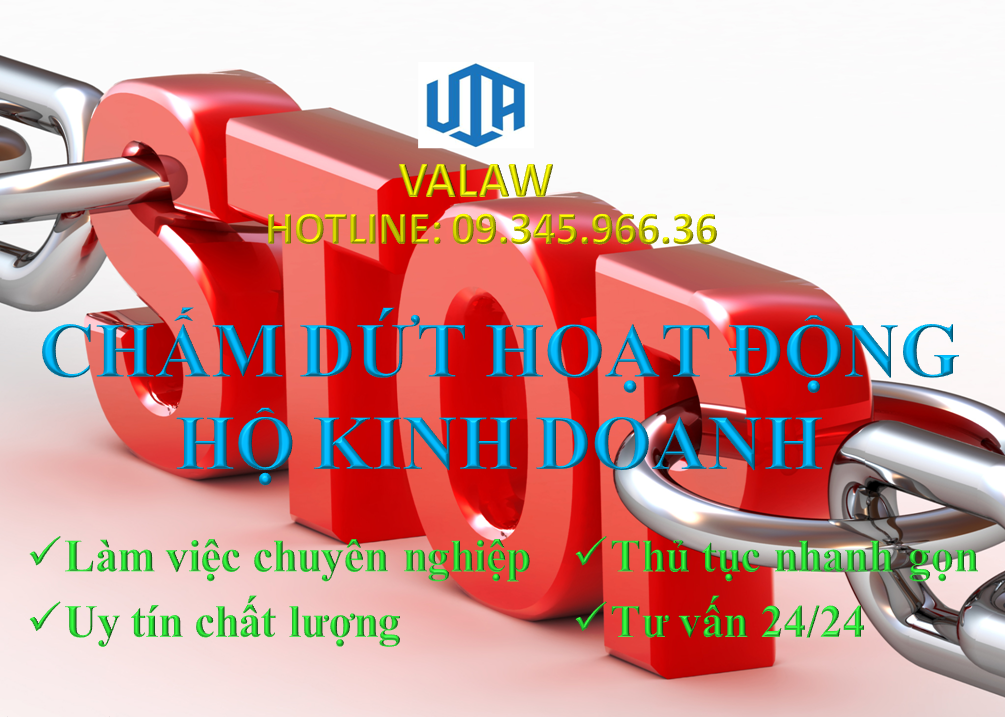 chấm dứt hoạt động kinh doanh